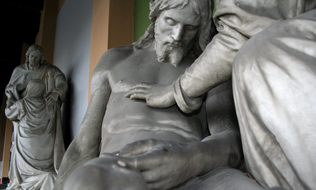 Pieta von Klotz 1900 - Innsbruck Westfriedhof