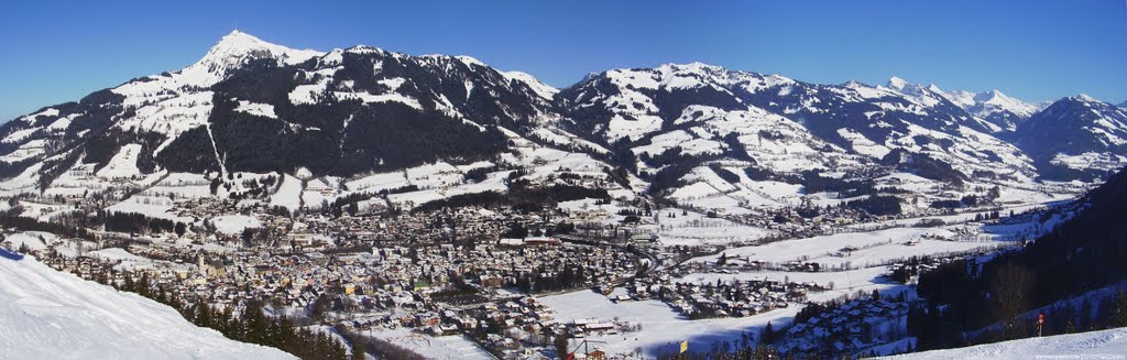 Panorama over Kitzbühel