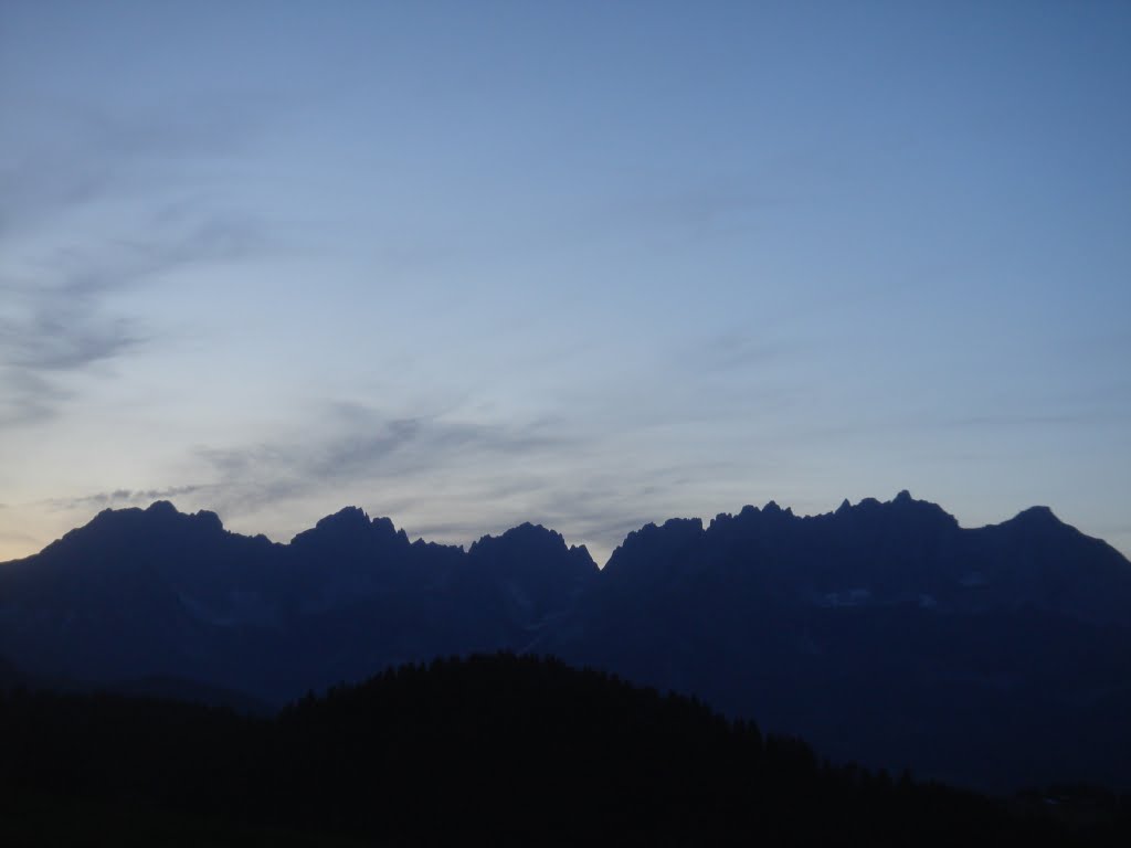wilder kaiser silhouette