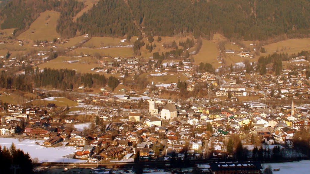 Kitzbuhel from above