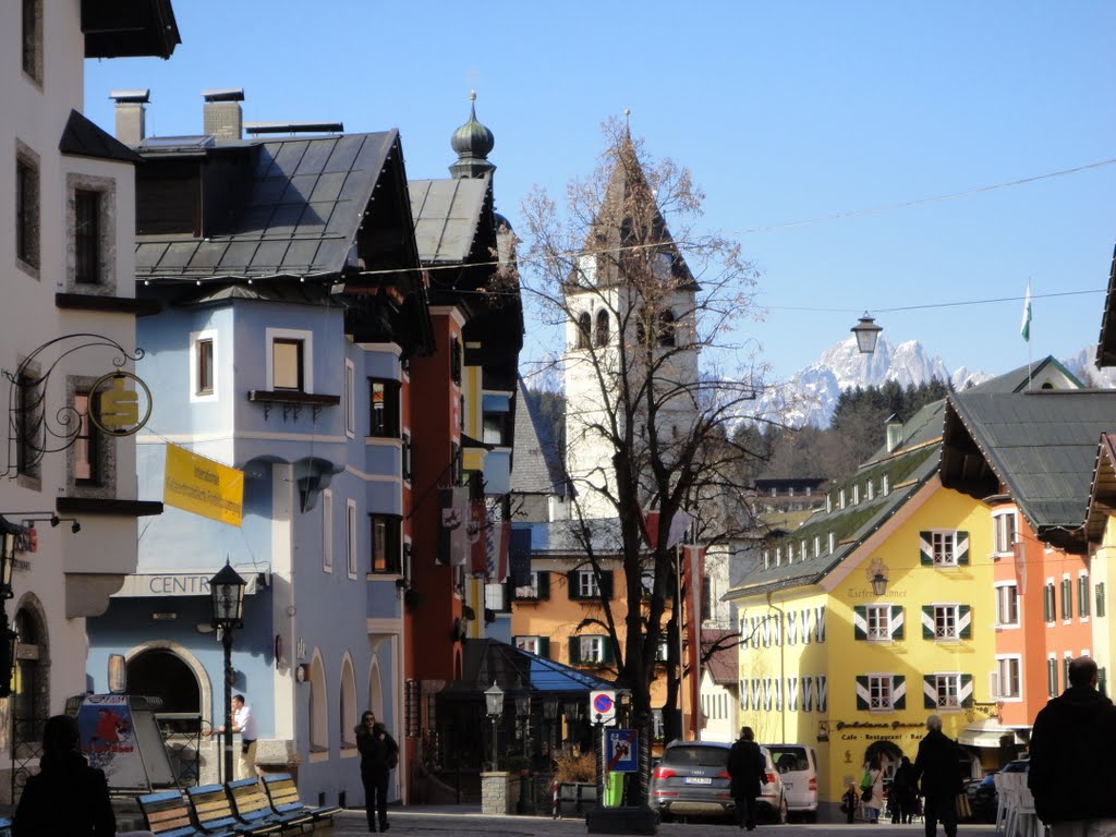 AUSTRIA - KITZBUHEL CITY CENTRE/ÖSTERREICH - KITZBUHELΕR INNENSTADT