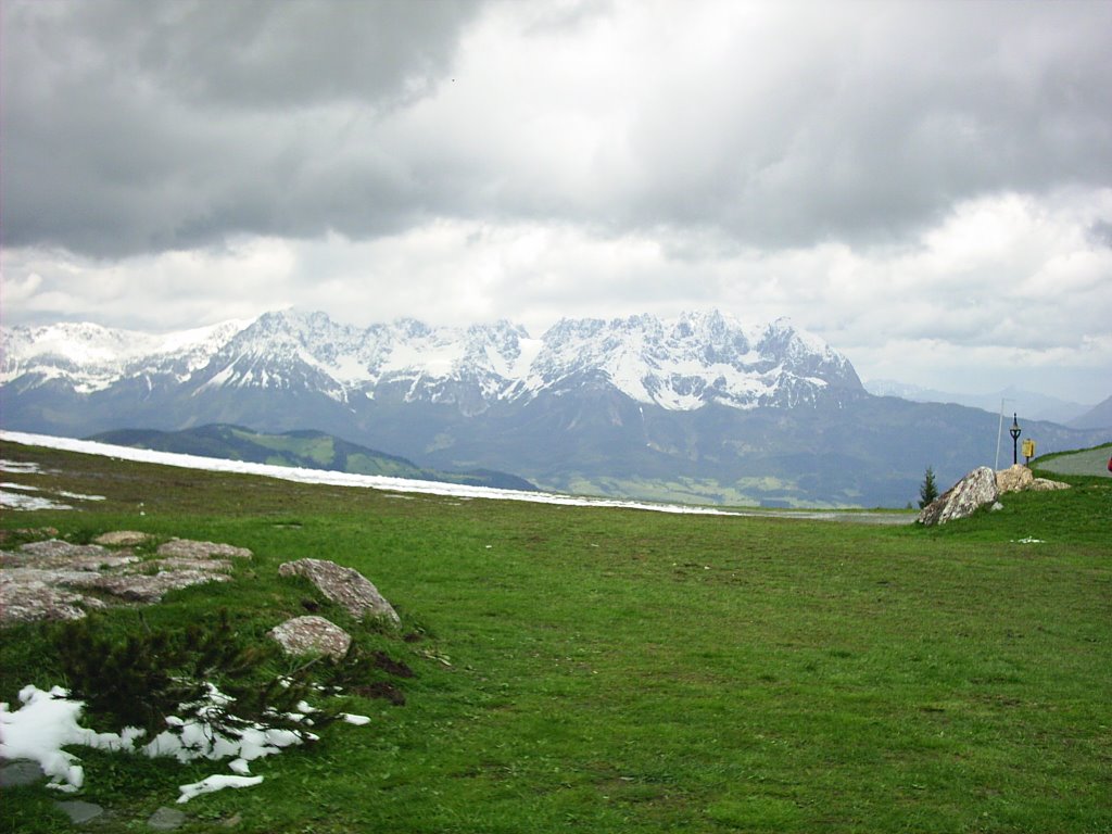 Blick zum Wilden Kaiser