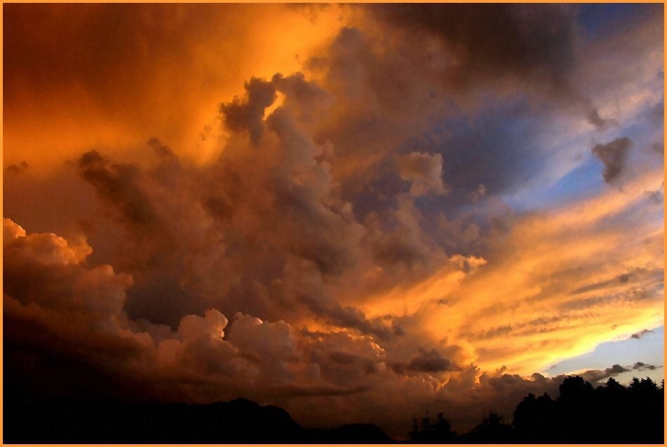 Kitzbühel clouds of a Thunderstorm