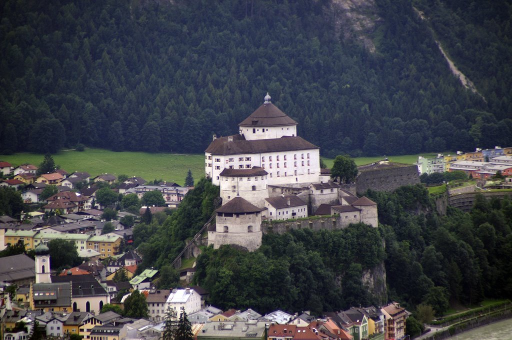 Kufstein Fortress seen from Thierberg