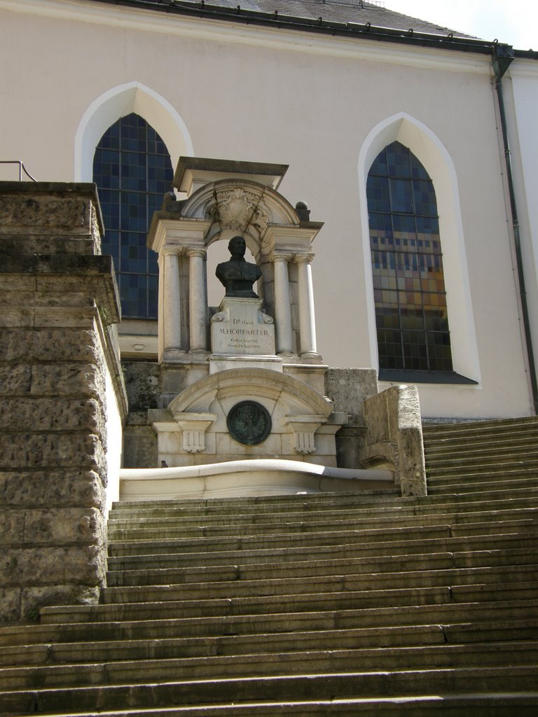 Gedenkmal von Dr theol. Matthäus Hörfarter, Kufstein, Österreich