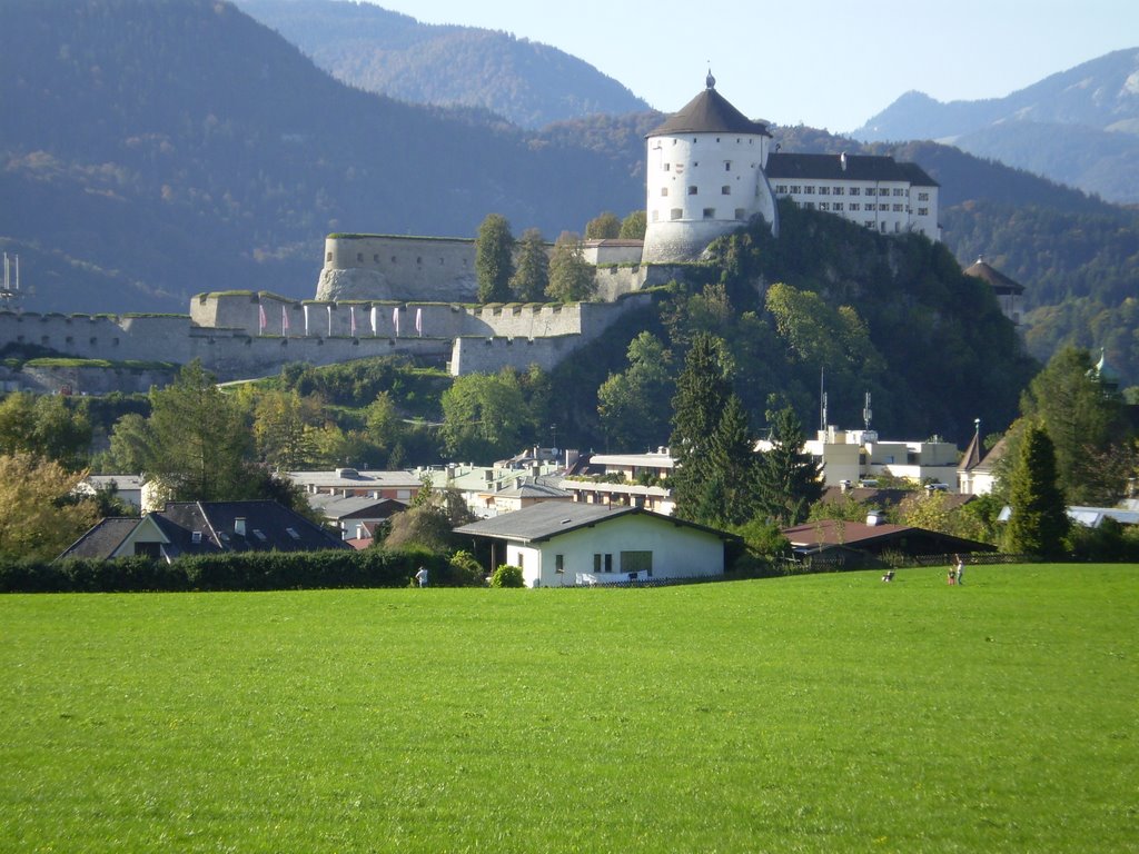 Feste Kufstein von Osten, fortress Kufstein seen from east