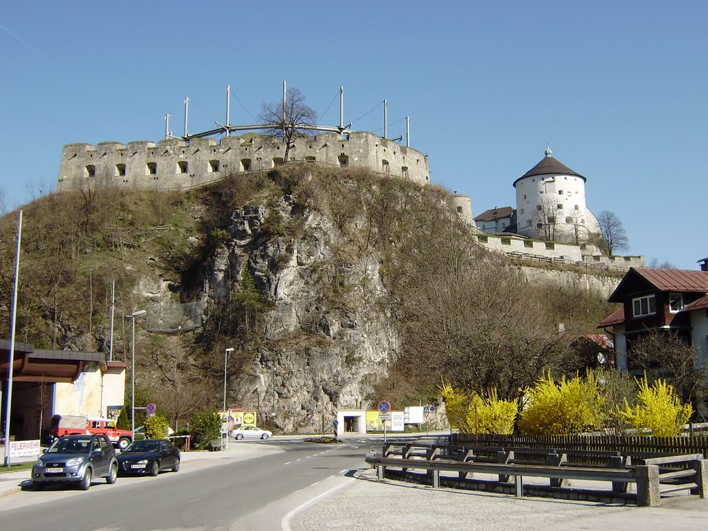 Festung Kuftstein (1/S) - Josefsburg, Eugen-Halbhornwerk, Annabatterie & Kaiserturm - Kufstein fortress on the hill