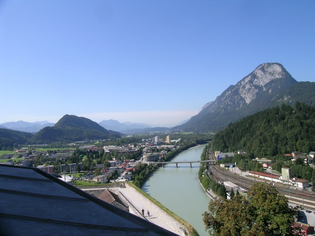 LInn dal Castello di Kufstein