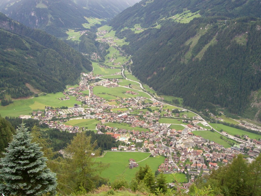 mayrhofen from the steinerkogel