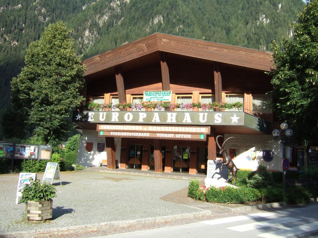 Das alte Europahaus in Mayrhofen