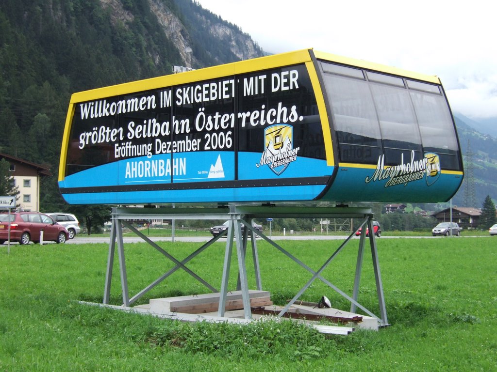 Die neue Ahorn-Gondel für 160 Personen