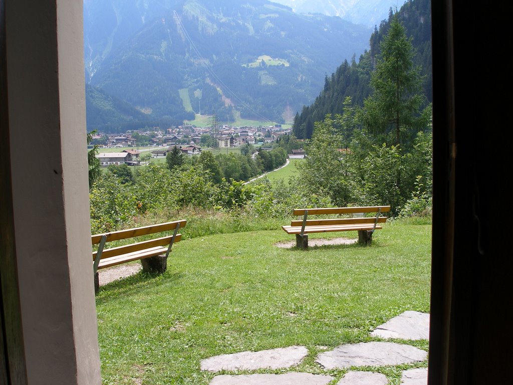 mayrhofen from the burgstallshrofen