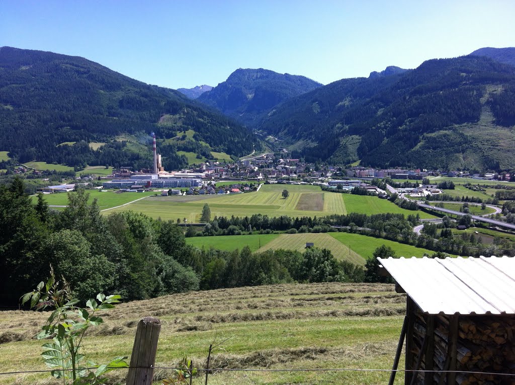 Nette Aussicht in Österreich