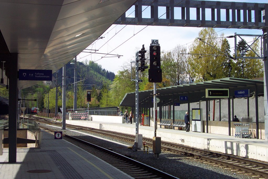 Ausfahrsignal Richtung Bludenz