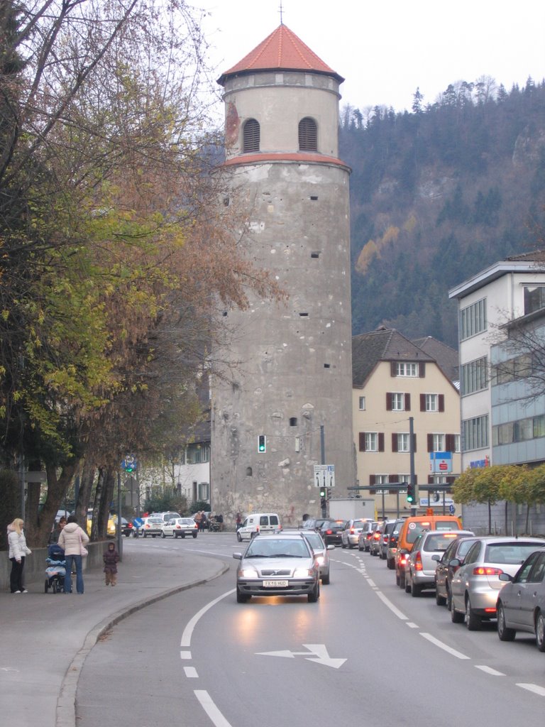 Tower from yesterday like new. Feldkirch, Austria