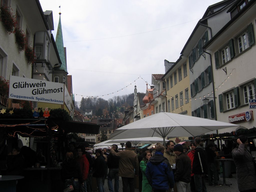Feldkirch square, cheese cheese and more cheese