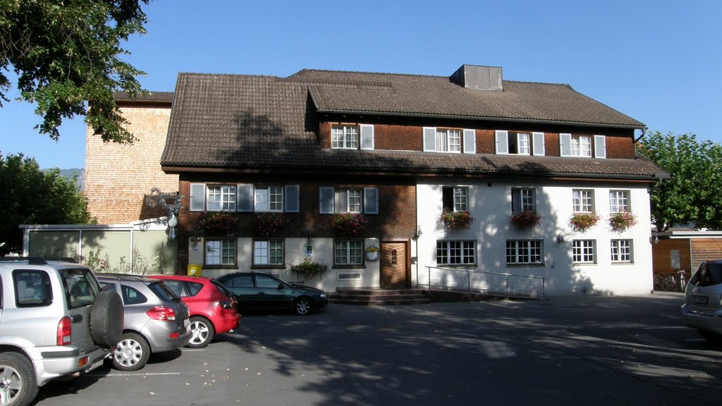 2009, Rakousko, Feldkirch, hotel Gasthof Löwen