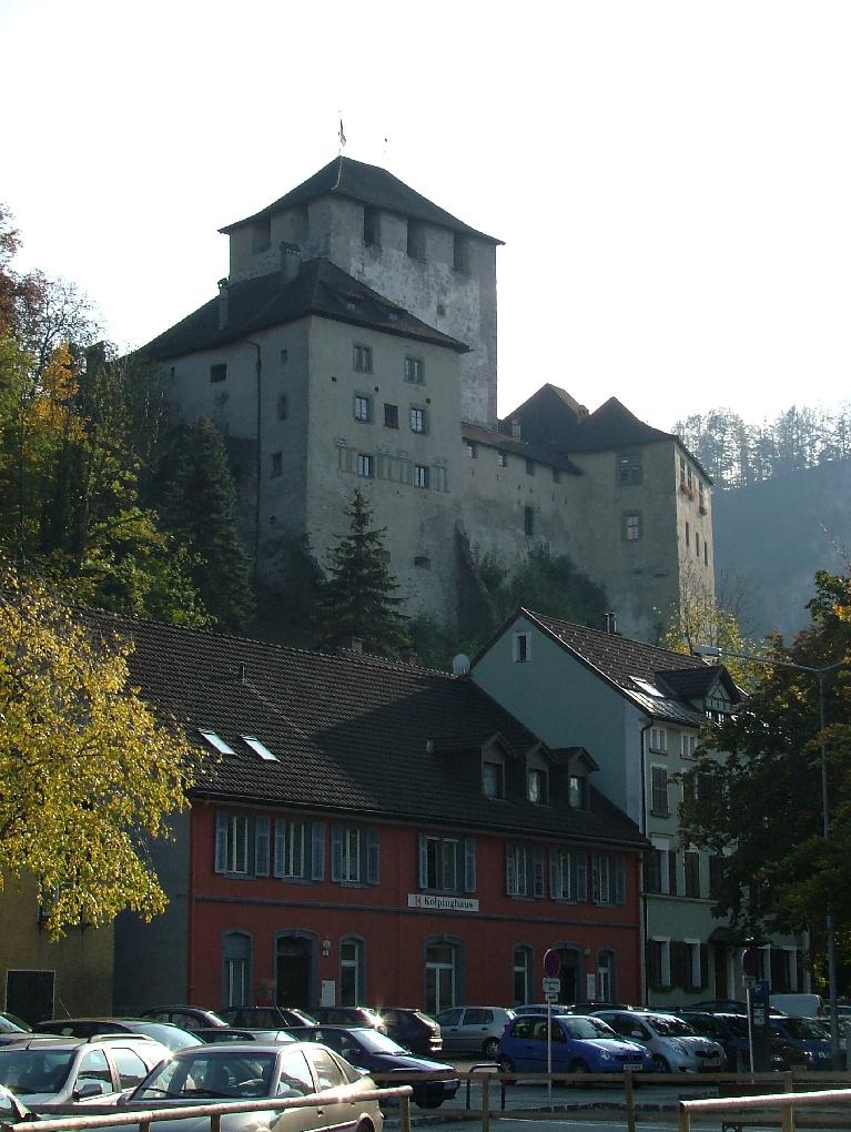 The Schattenburg of Feldkirch, Austria
