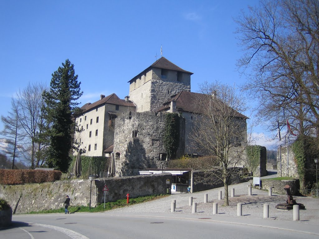 die Schattenburg in Feldkirch