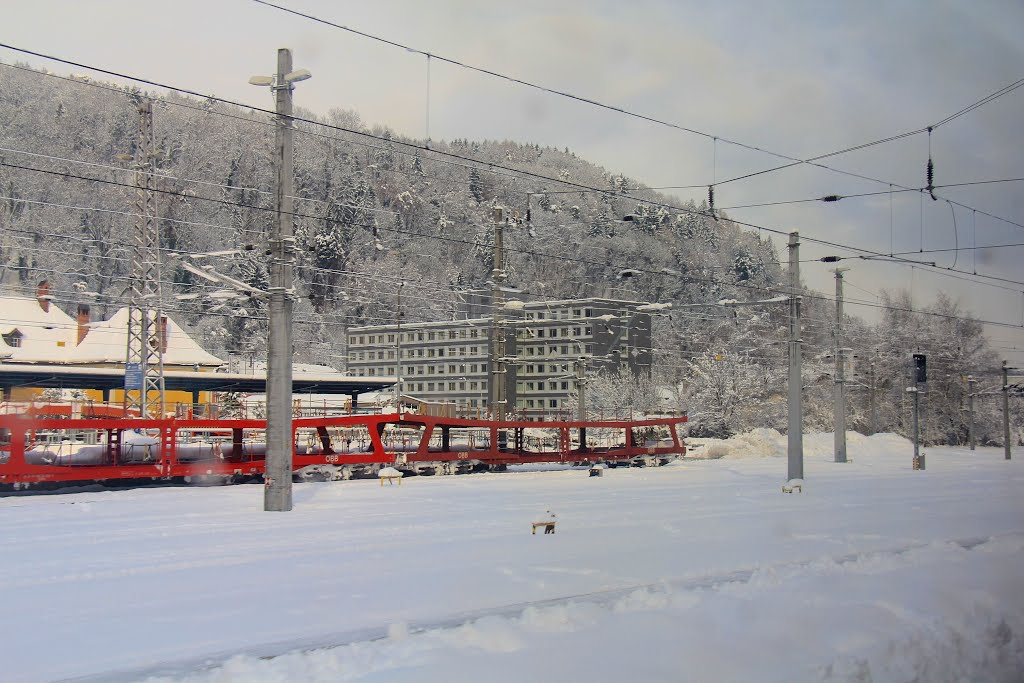 Views on Railjet-Feldkirch, Austria