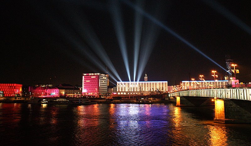 Linz  --- Spiegelung