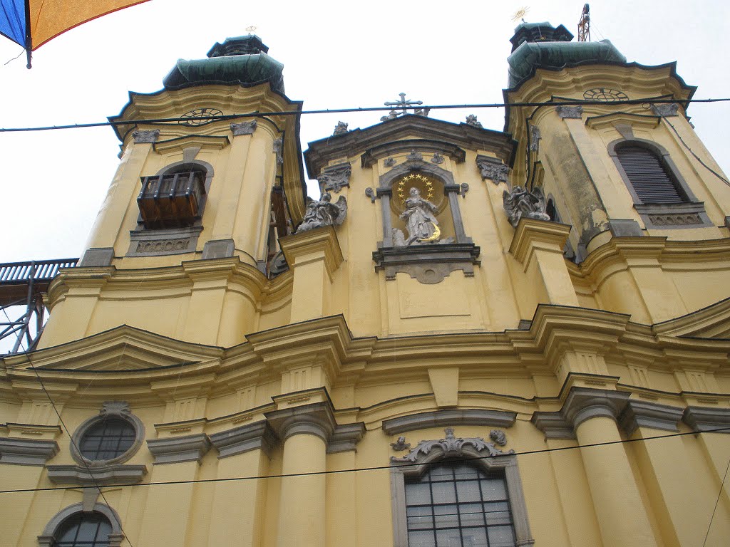 Linz (Austria). Iglesia de las Ursulinas - Ursulinenkirche