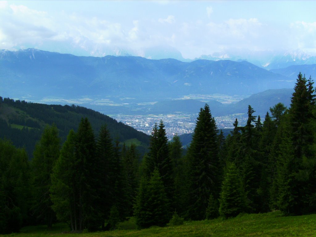 Blick auf Villach