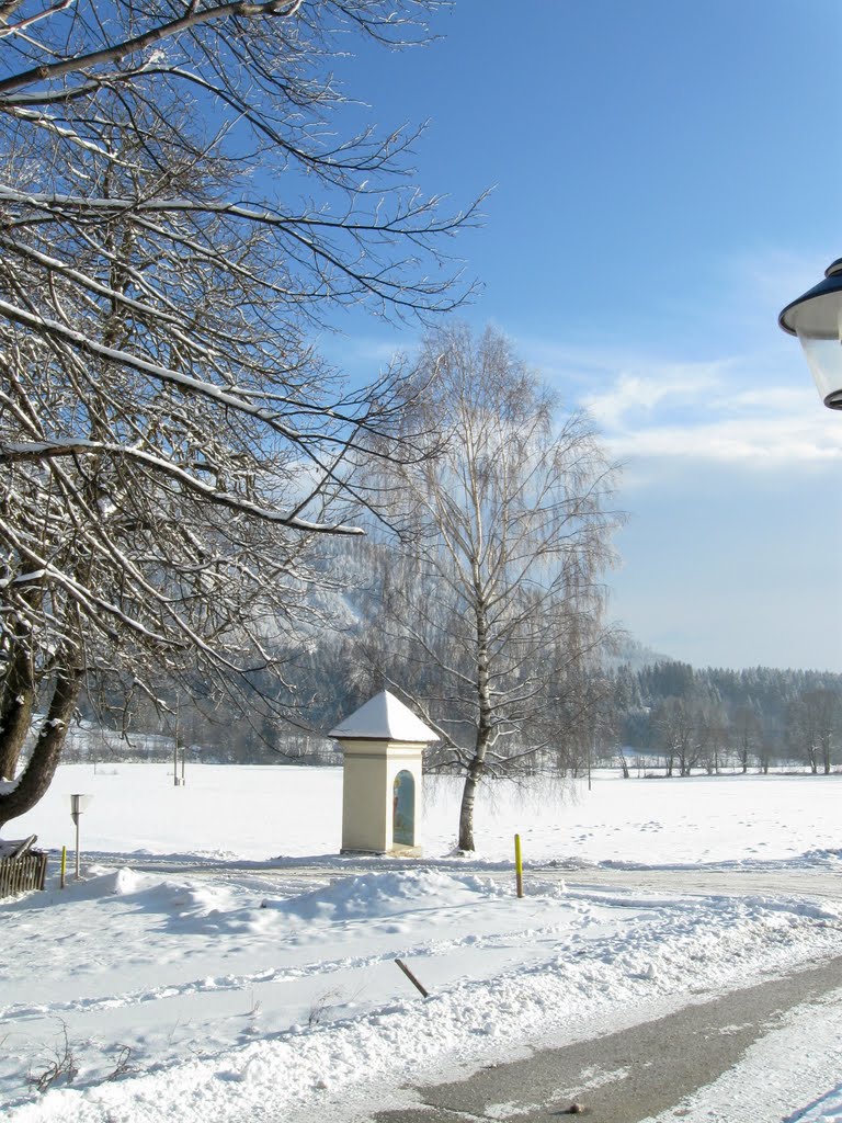 Marterl im Schnee