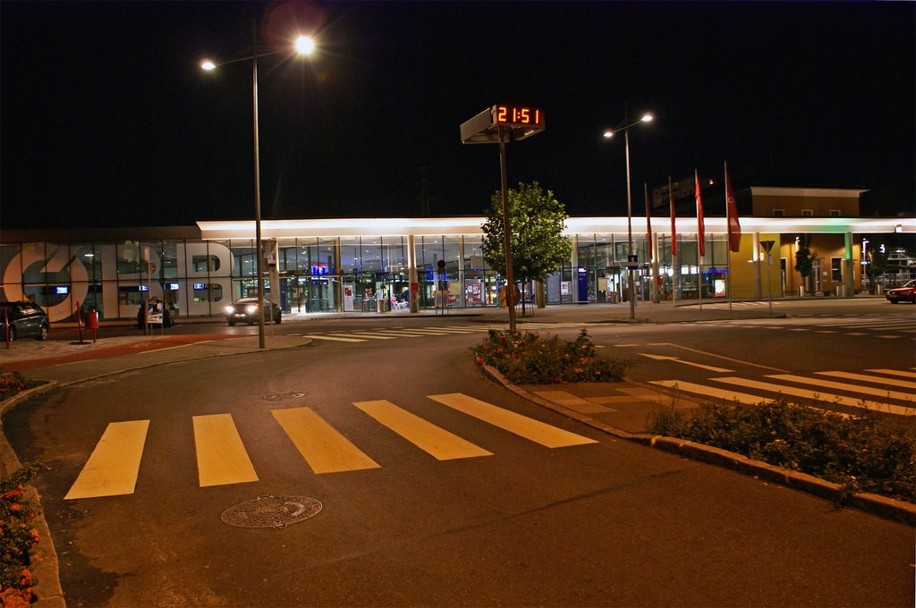 Railway Station. Wiener Neustadt, Austria