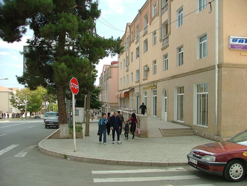 The streets of Stepanakert town, Nagorno-Karabakh Republic - 4