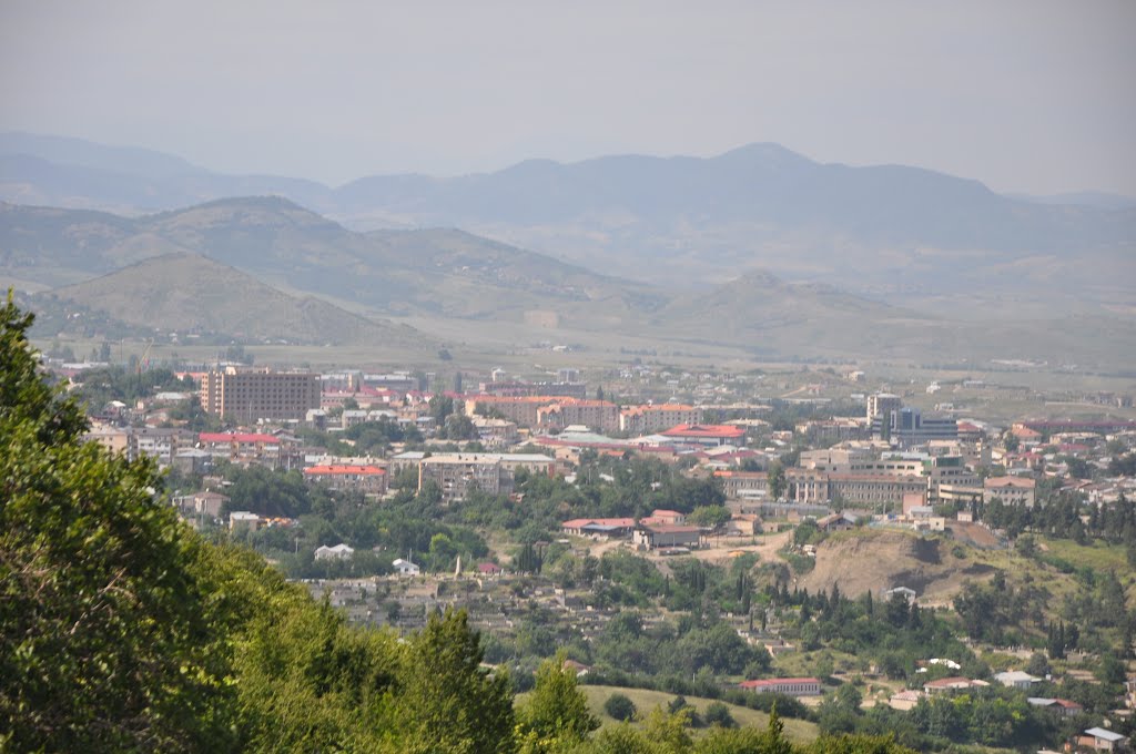 Ստեփանակերտ, Արցախի մայրաքաղաքը, ԼՂՀ, Степанакерт- столица НКР, Арцах, Stepanakert- The capital of Artsakh, NKR, / соавтор. Жан Галстян/