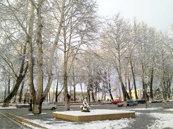 The winter in Ismailly much beautifully.