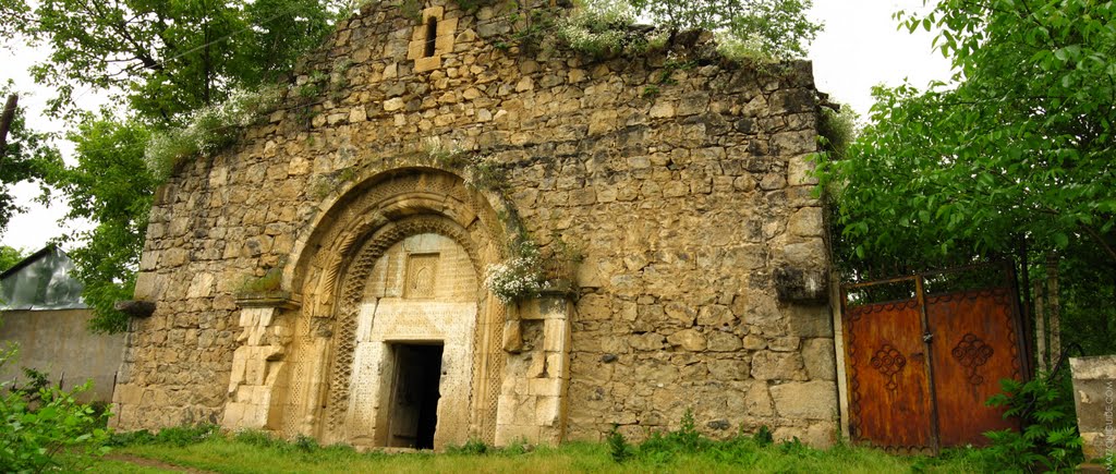 Nagorno-Karabakh Republic - Church in Tsakory village  Нагорно-Карабахская республика - Церквушка в деревне Цакори