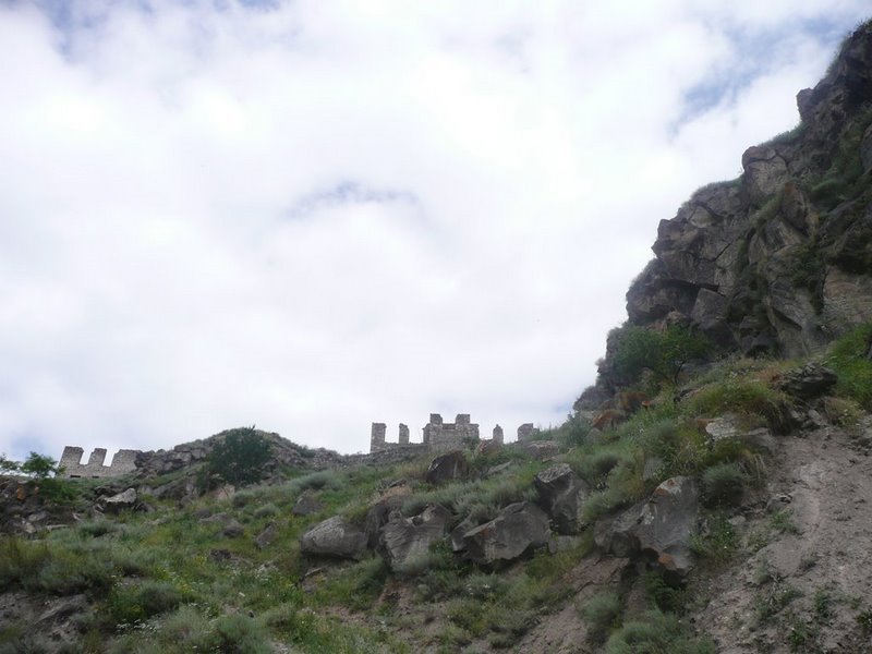 Ruins of Kelbadzhar town of Azerbaijan Republic after armenian occupanion