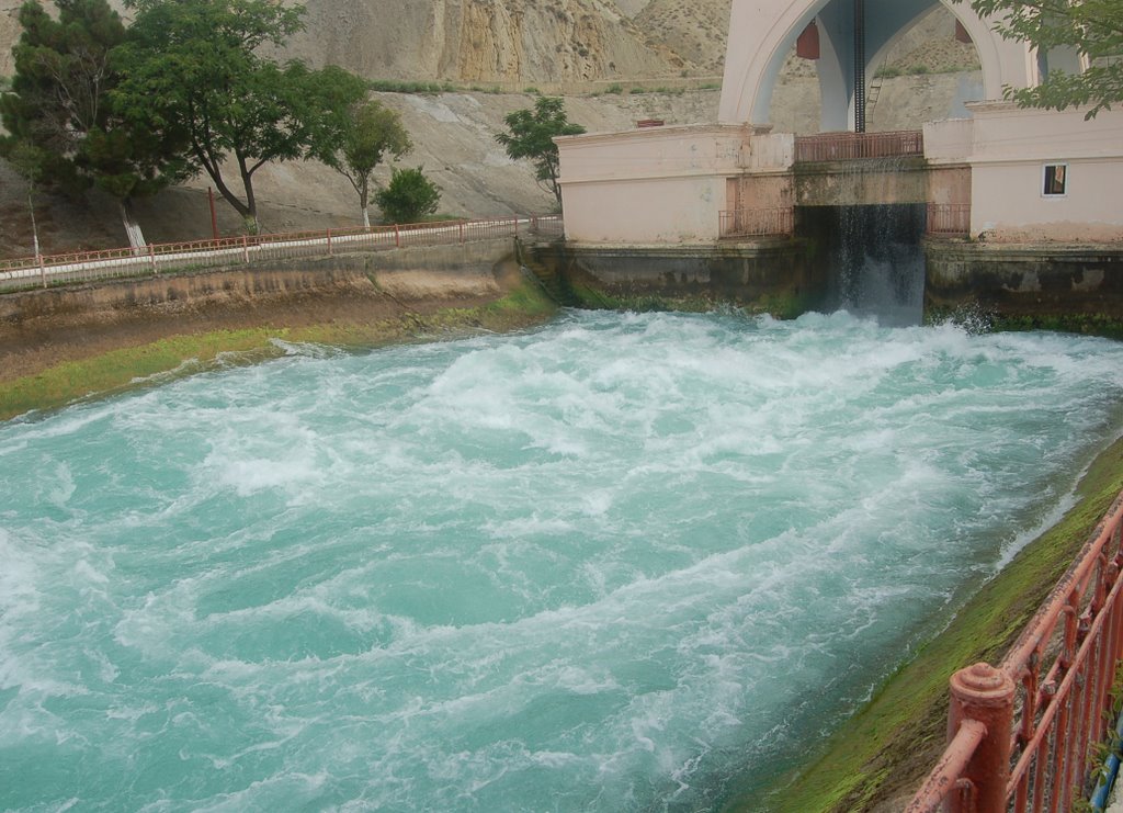 Yuxari Qarabag Kanali-falls