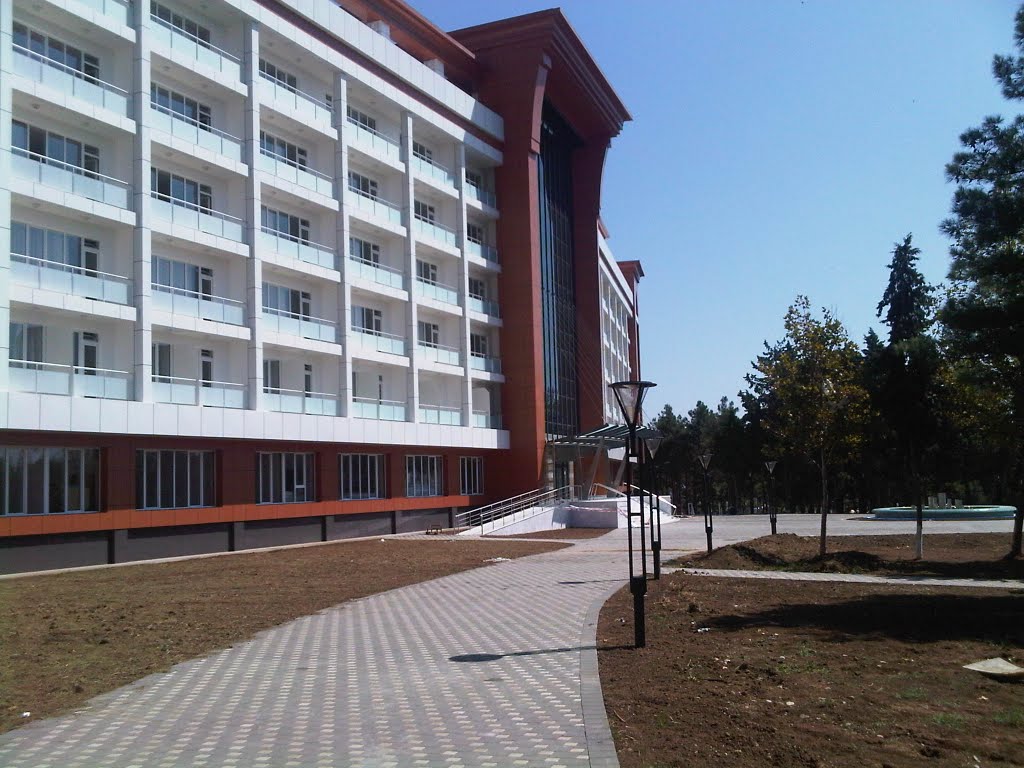 "Chinar" sanatorium Fasad view
