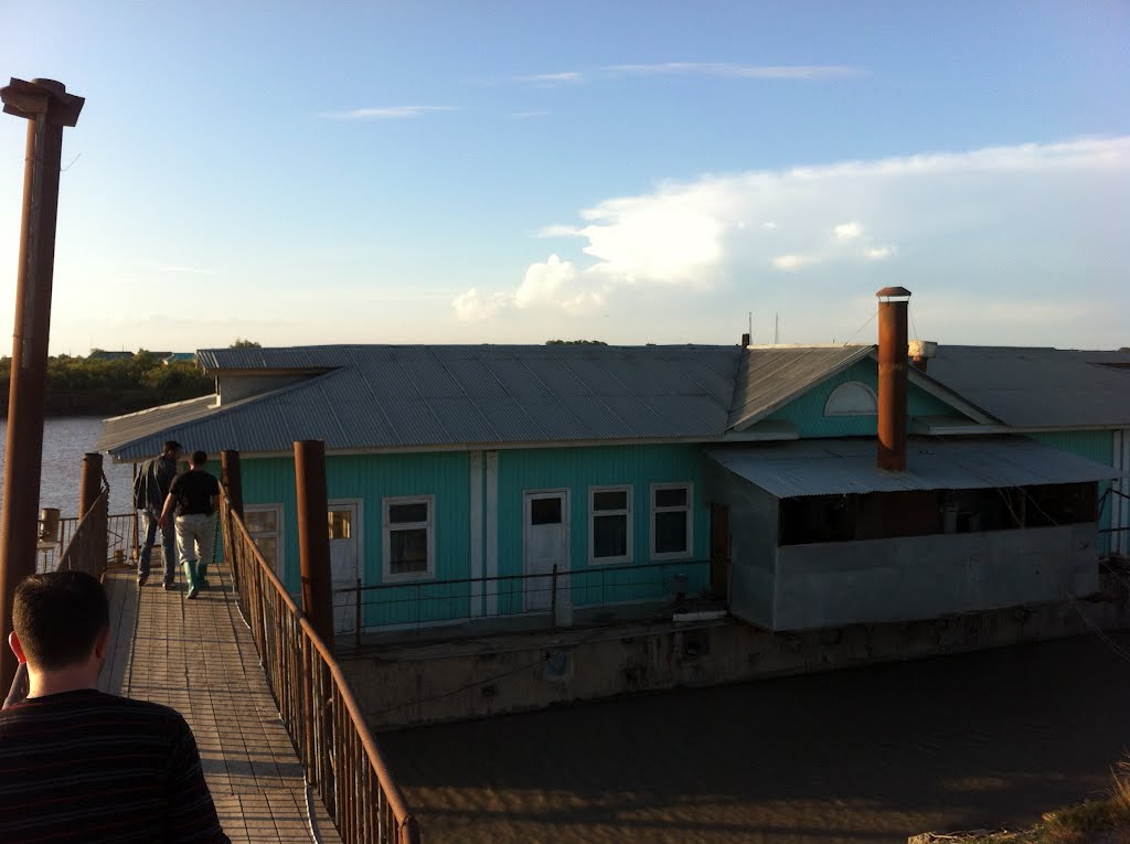 Debarkader on river Kur, Neftechala, Azerbaijan