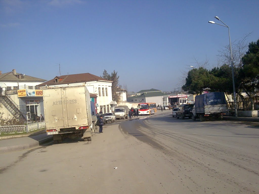 E.Memmedaliyev str. near Bazaar Sabuncu st.