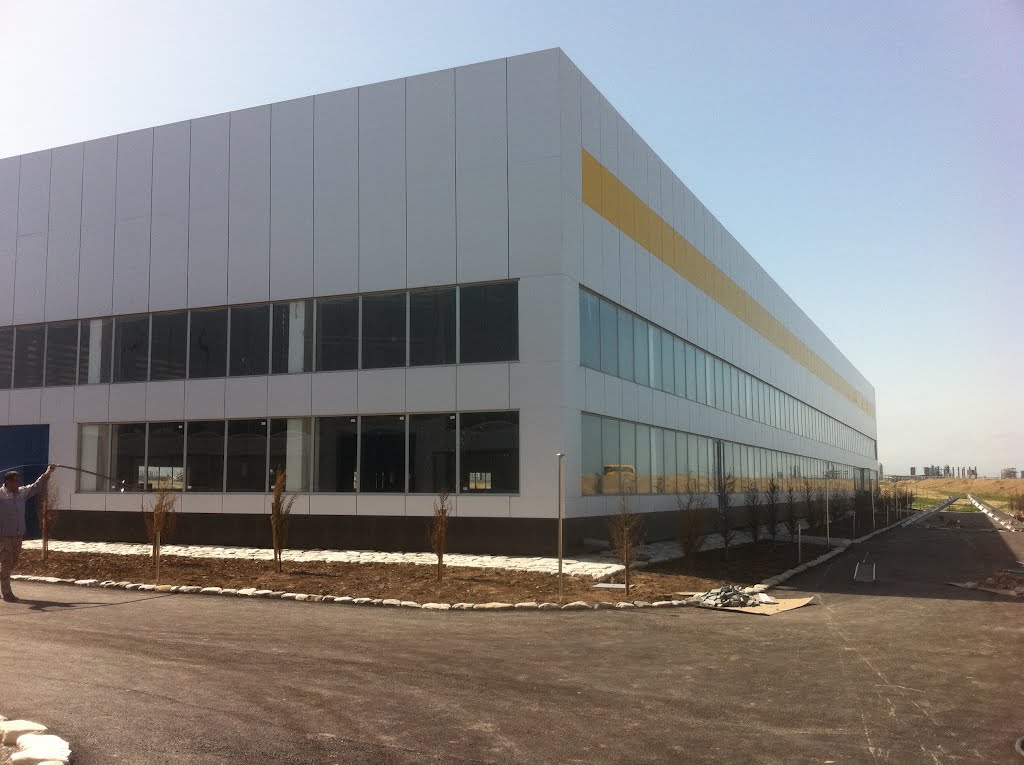 Alternative Energy, Azerbaijan: AZGUNTEX - solar panel manufacture plant by ABEMDA