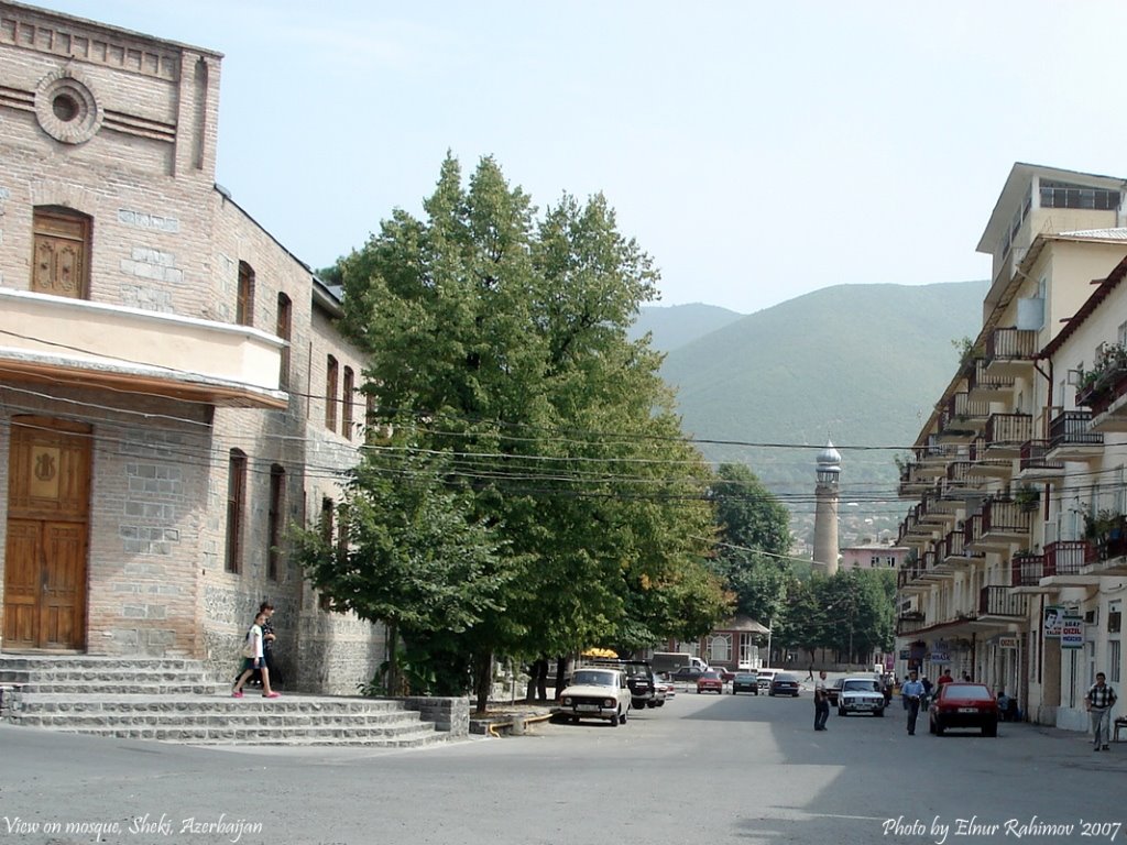 View to Mosque, Sheki