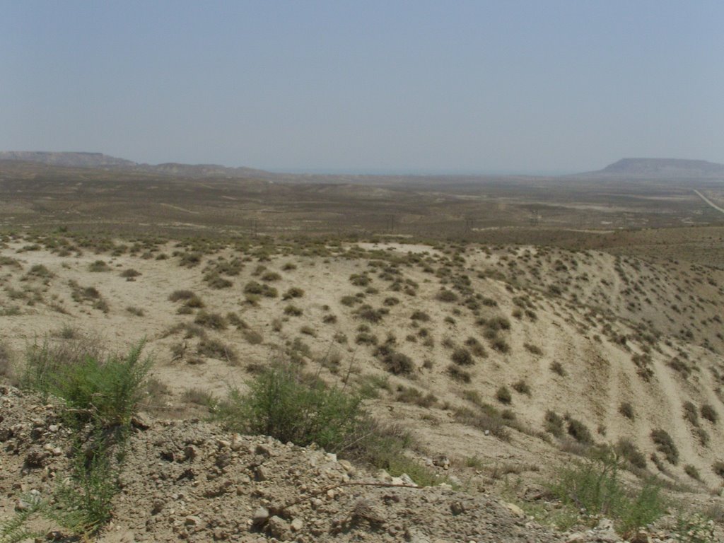 Gobustan desert