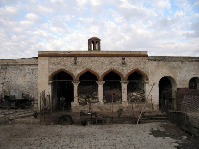 town Akna /former Agdam/ ruined by azerbaijan barbarian during war, Republic of Mountainous Karabagh. г, Акна /быв Агдам/ разрушенный азерскими варварами в ходе войны, НКР