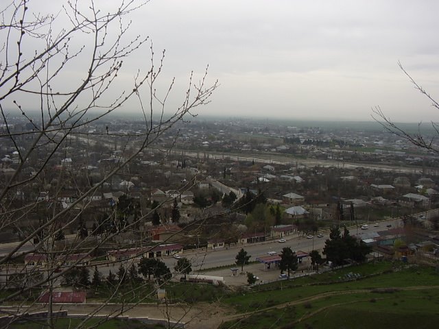 Agsu, right side of Agsu river.