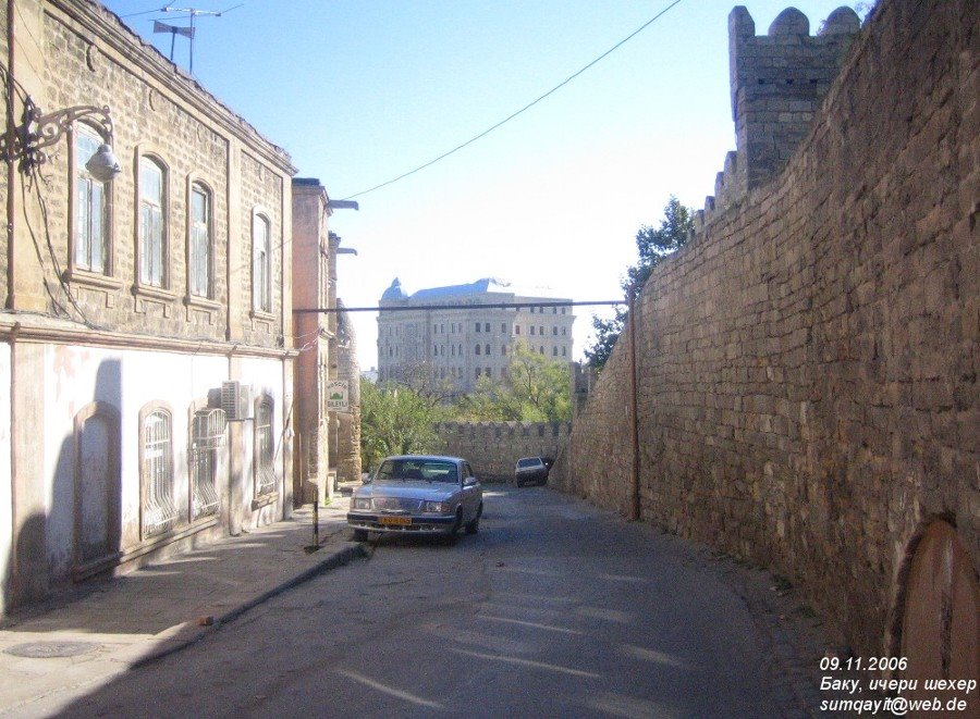 09.11.2006 Bakı, İçəri şəhər