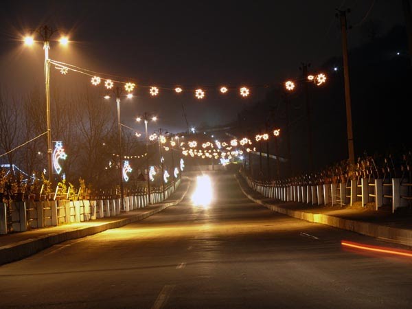 Night road