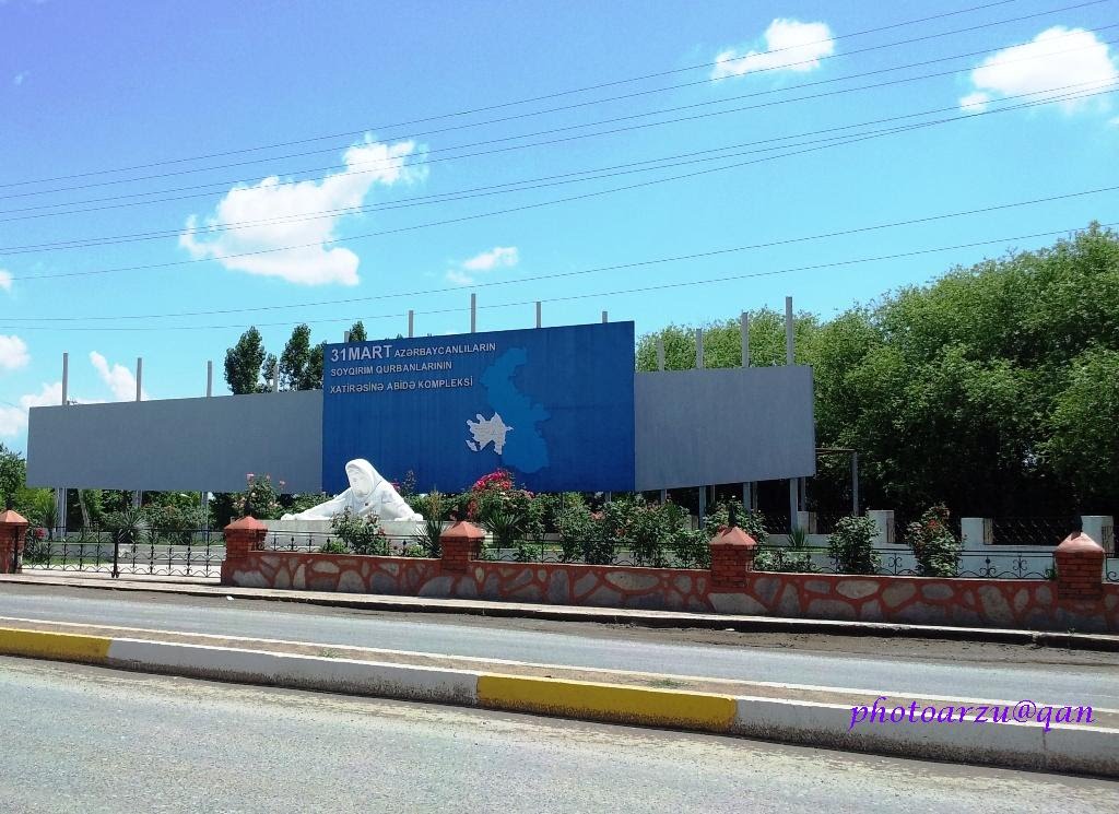 "31 MART" SOYQIRIM ABİDƏ KOMPLEKSİ / "March 31" Genocide Memorial Complex. @qan