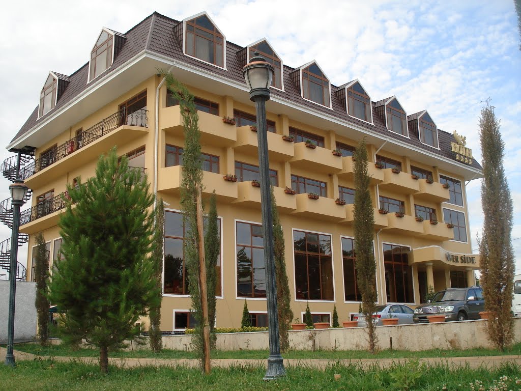 mingachevir new hotel by kura river
