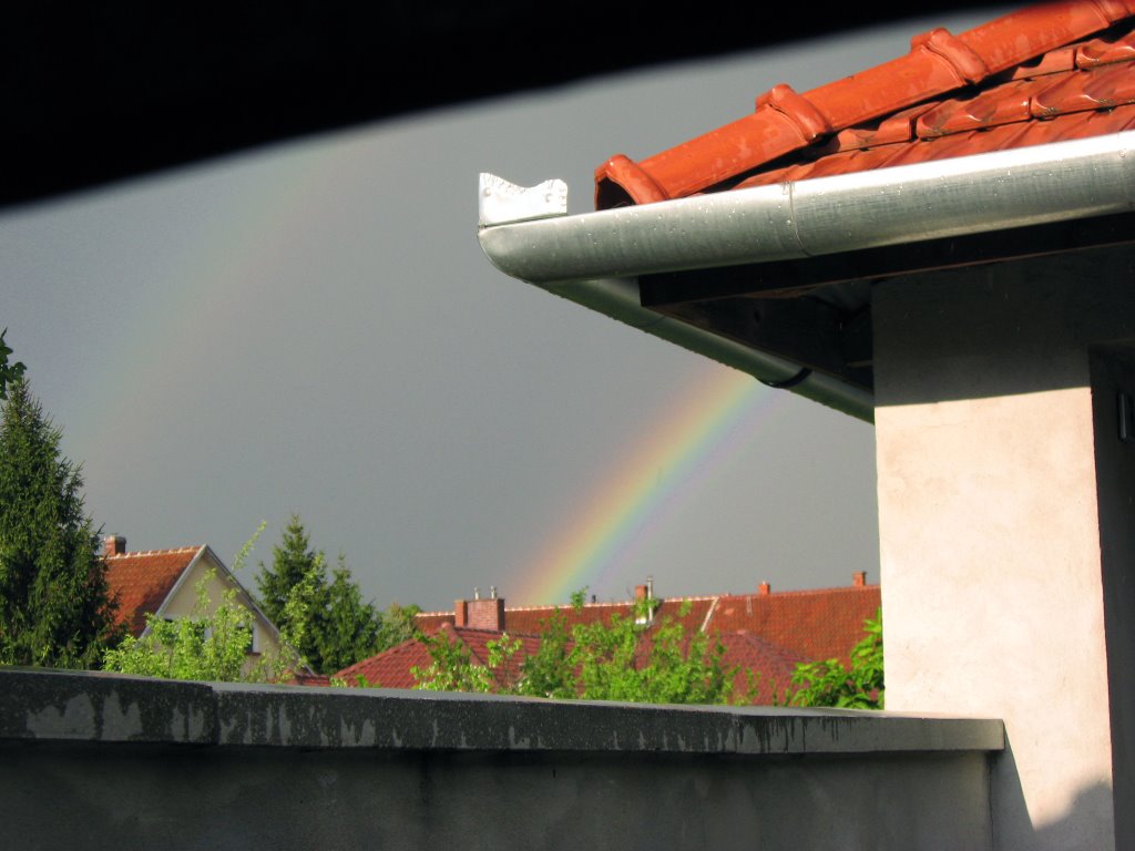 Tavaszi zápor szivárvánnyal (spring shower)