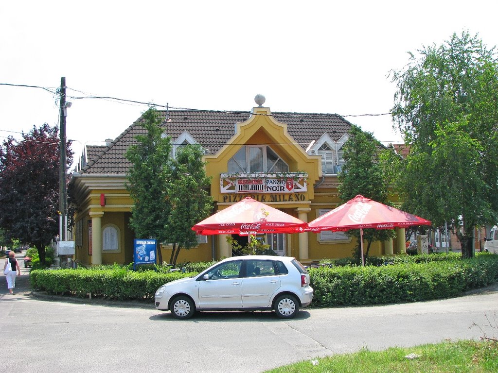 Kecskemet-Pizzeria in der Nyil Utca