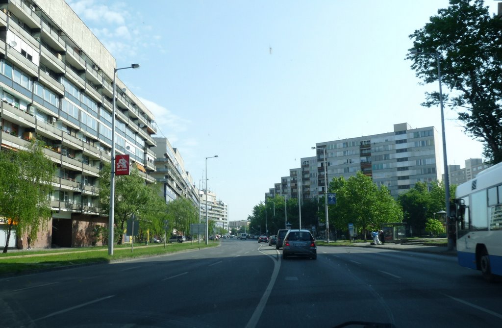 Szalagházak a Petőfi Sándor utcában